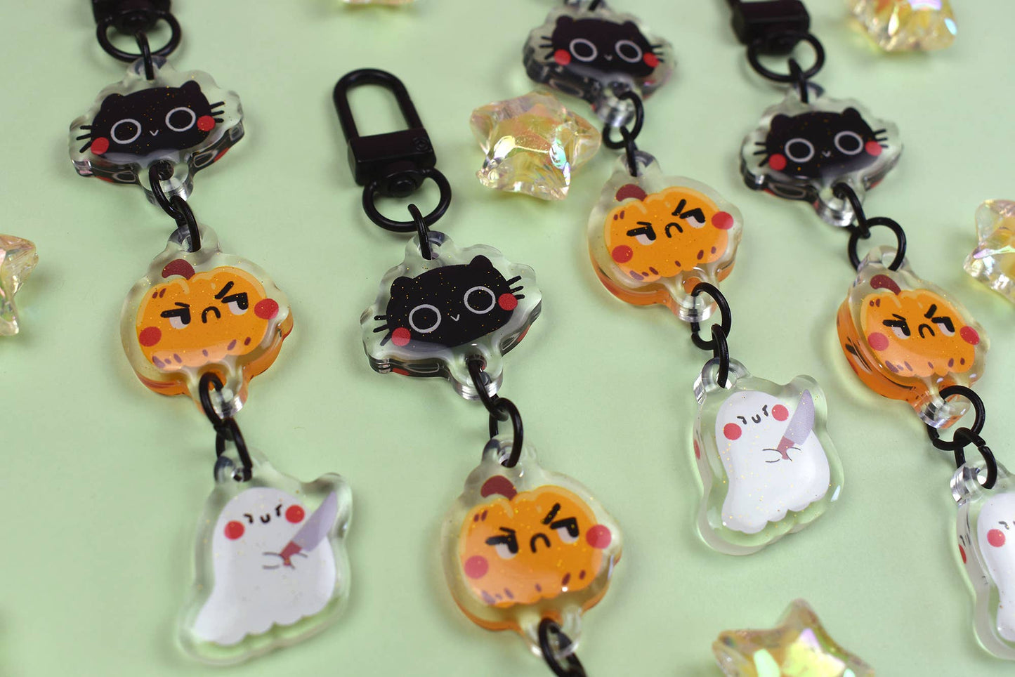 Murder Crew Halloween Keychain Charm