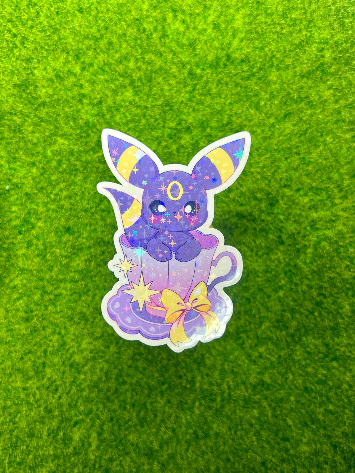 Teacup Sticker Dark