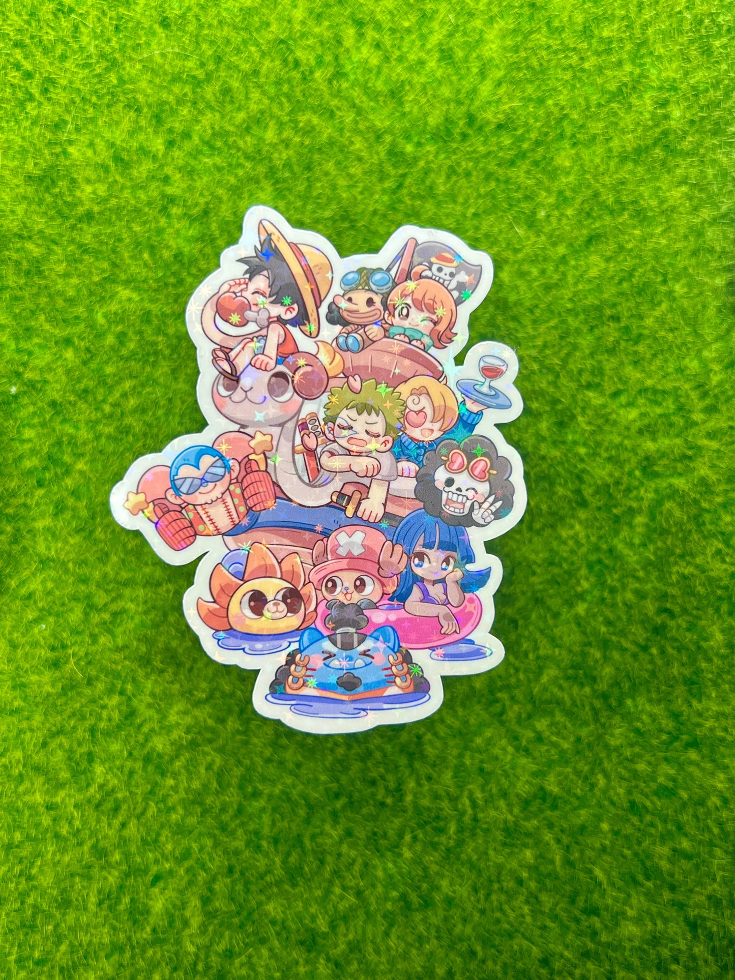 King Of Pirates Crew Sticker