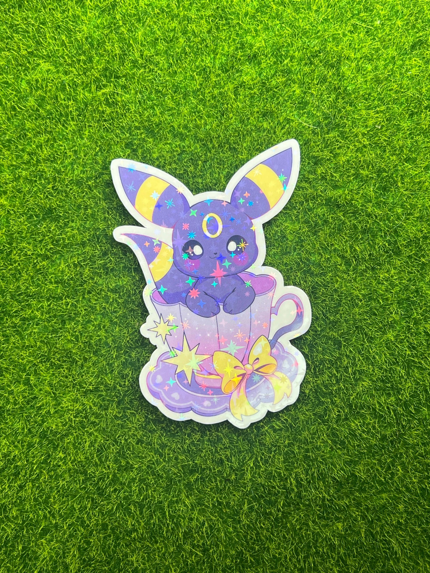 Teacup Sticker Dark