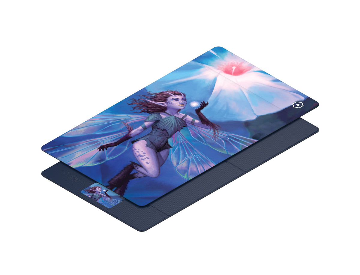 Heavy Play ETB Playmat Art Master Chris Deschamps Faerie