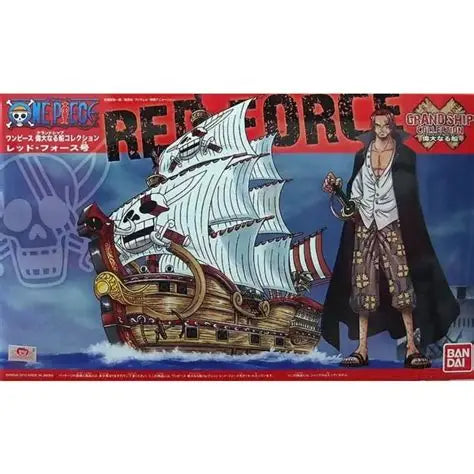 BANDAI HOBBY: ONE PIECE GRAND SHIP  COLLECTION MODEL KIT - #004 RED FORCE  MODEL SHIP