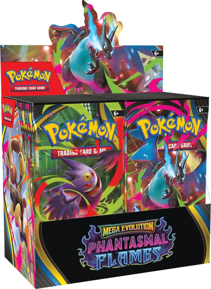 Pokemon TCG: Mega Evolution - Phantasmal Flames Booster Display (36)