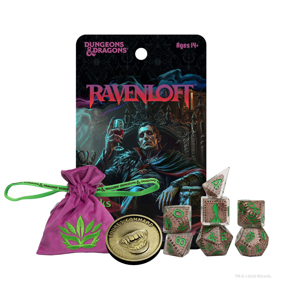 D&D - Mists of Ravenloft Treasure Packs - PDQ