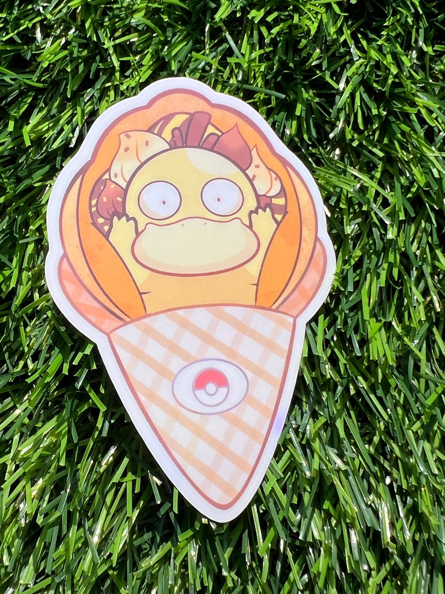 Poké Crêpe Sticker Psyduc