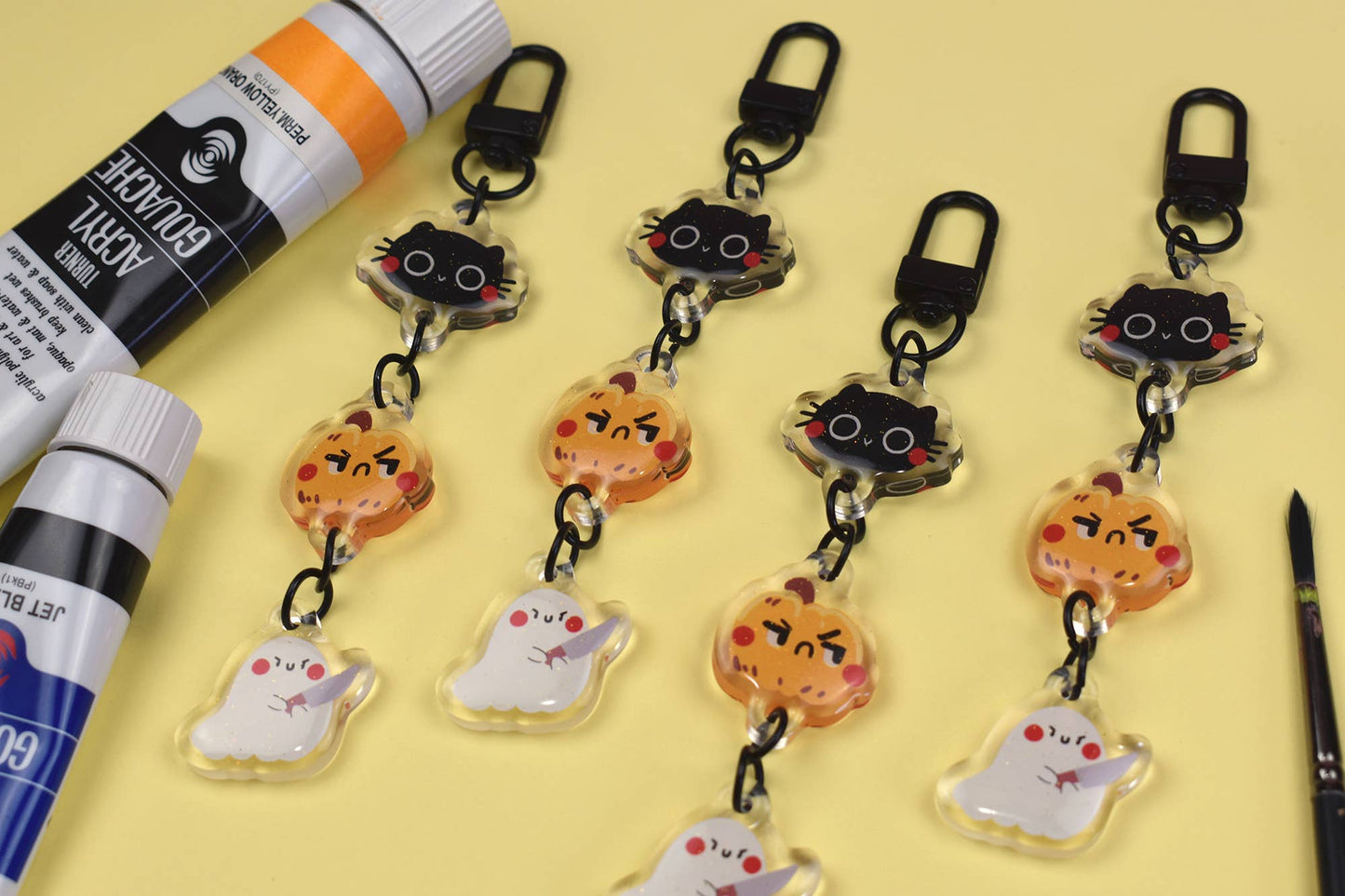 Murder Crew Halloween Keychain Charm