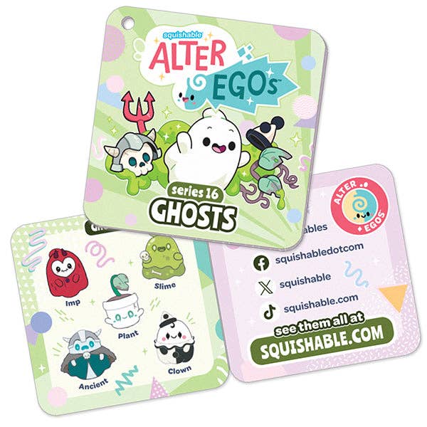 Squishable - Alter Egos Series 16: Slime Ghost Plush