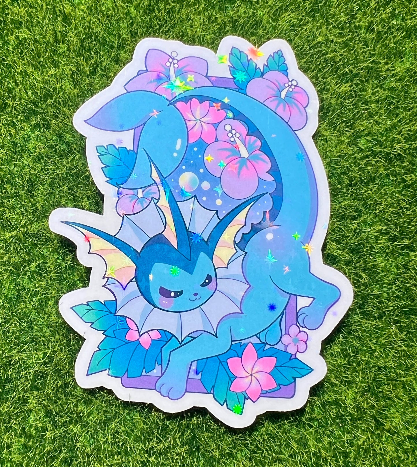 Evolution Flowers Sticker Water