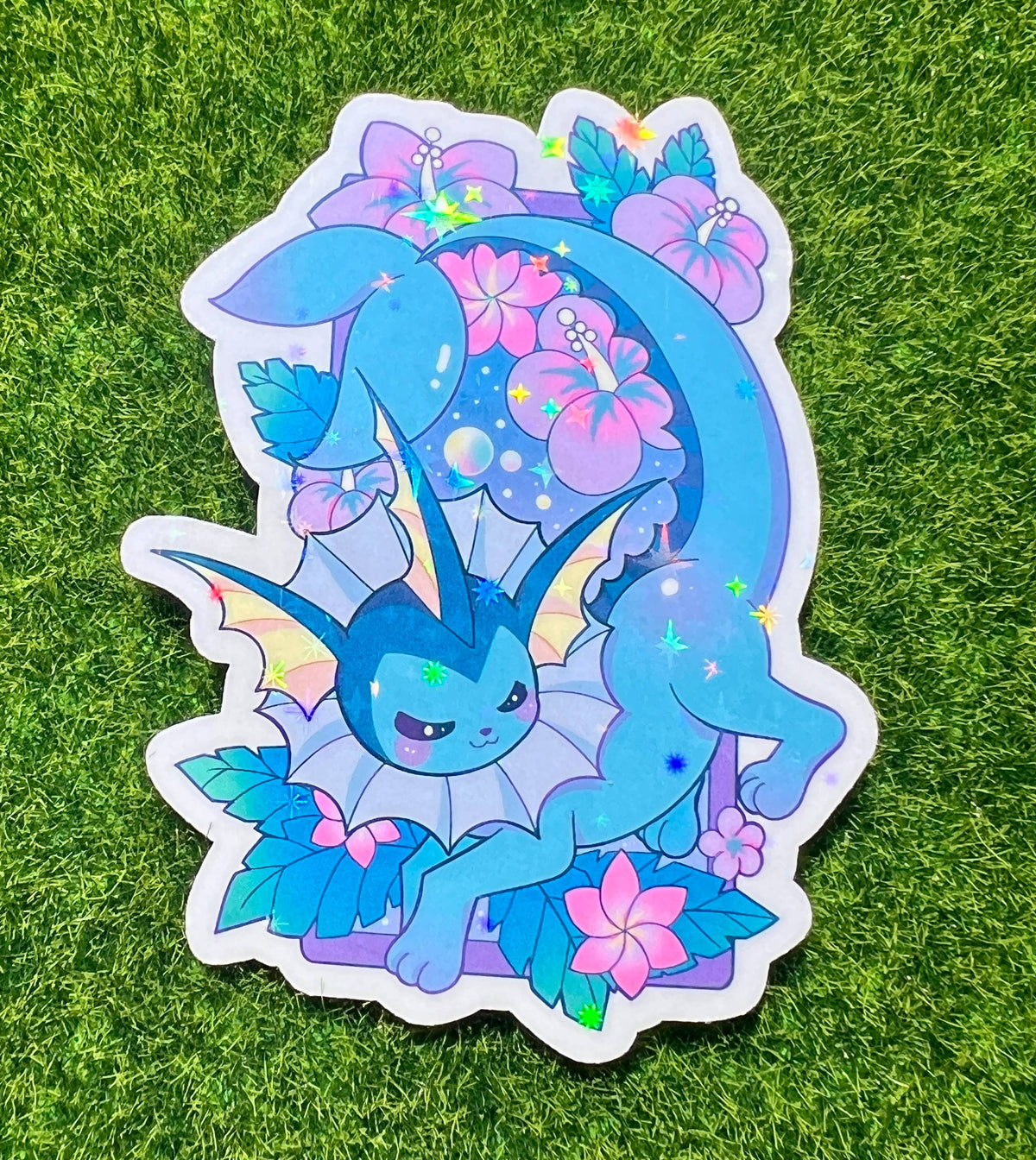Evolution Flowers Sticker Water