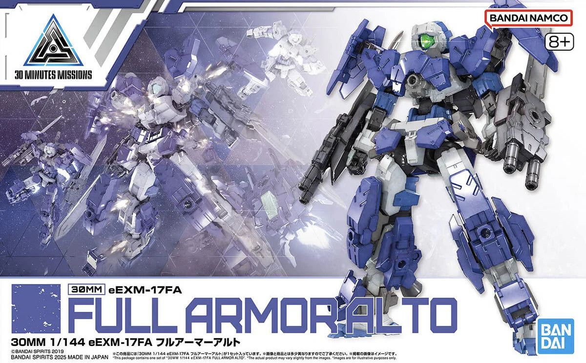 Gunpla: 30 Minute Missions 1/144 - Eexm-17Fa Full Armor Alto