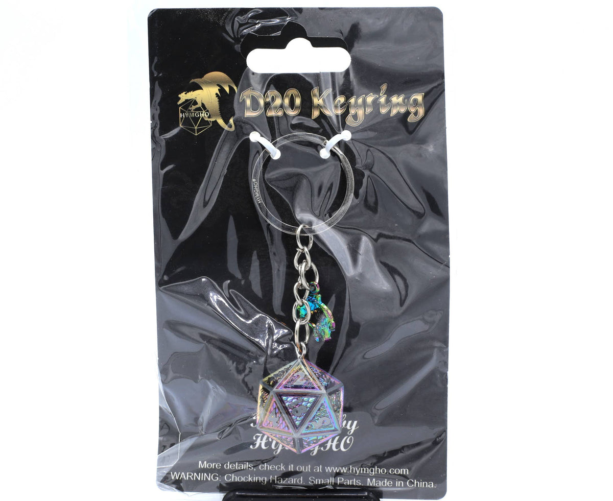 D20 Dice Keychain Behemoth - Rainbow