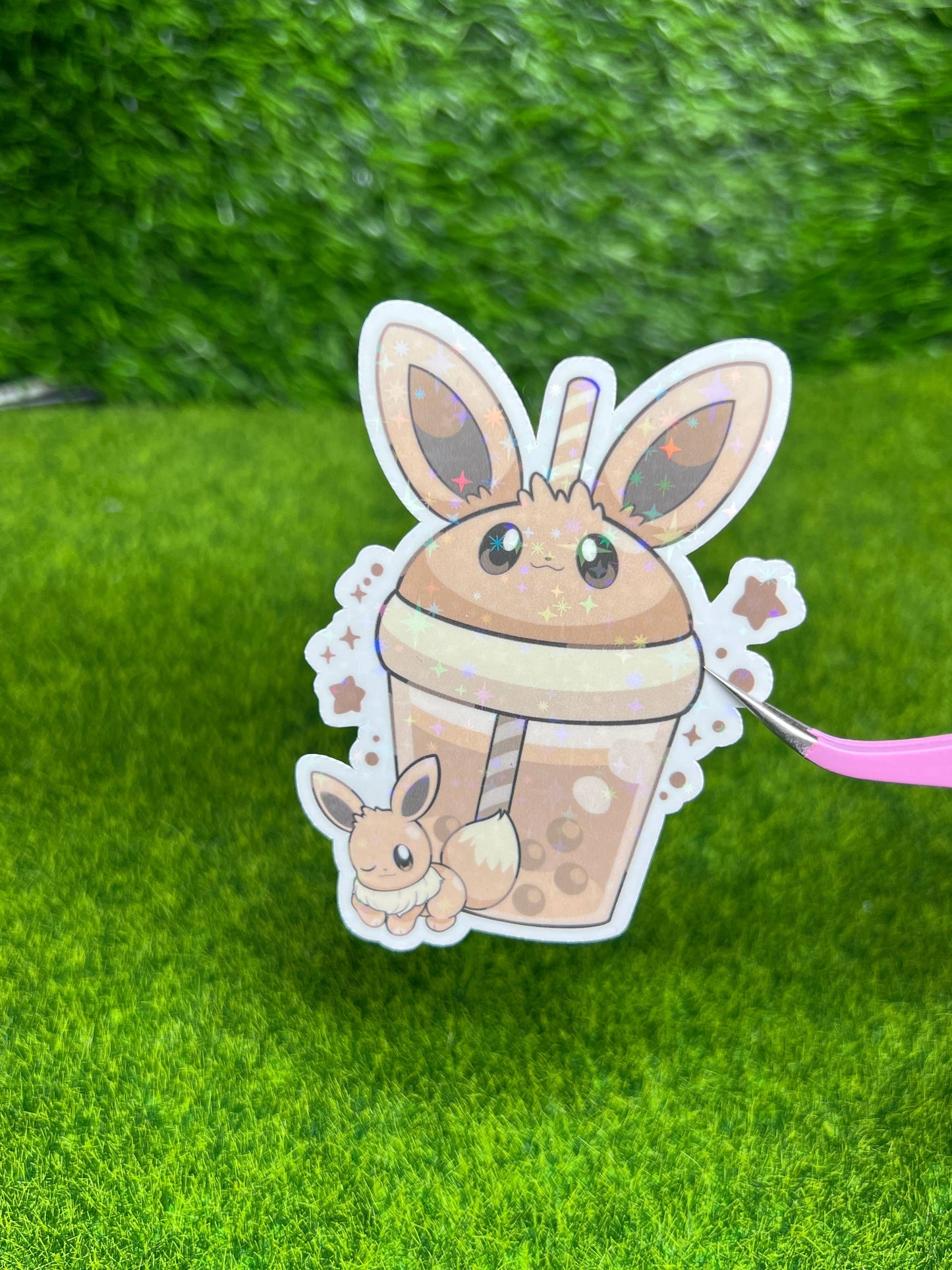 Boba Buddies Sticker Brown