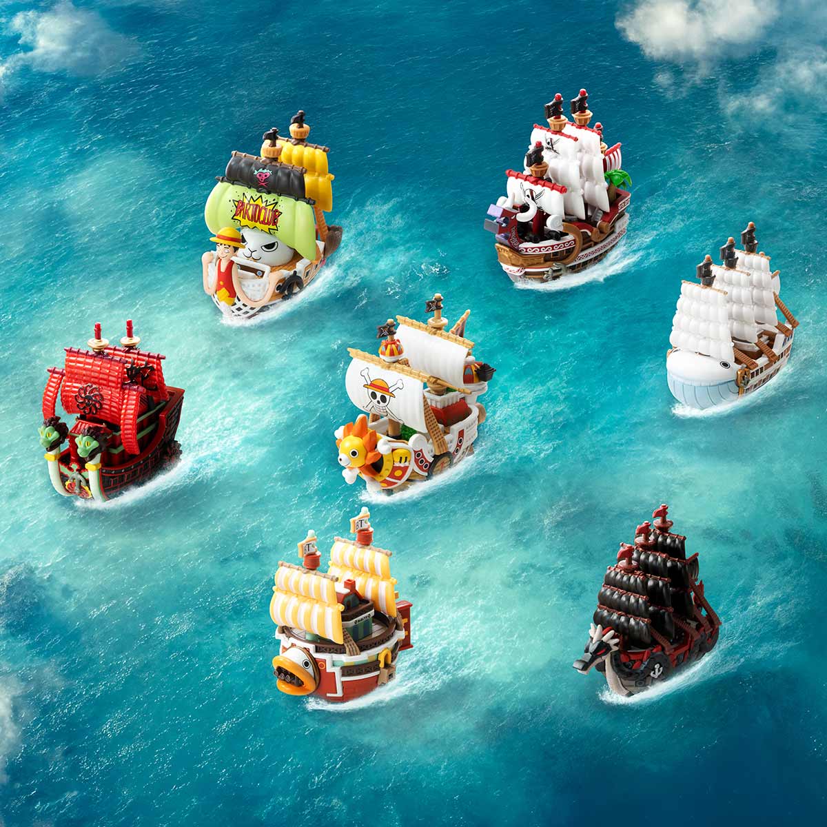 Pop Mart One Piece The Grand Line Series Vehicles