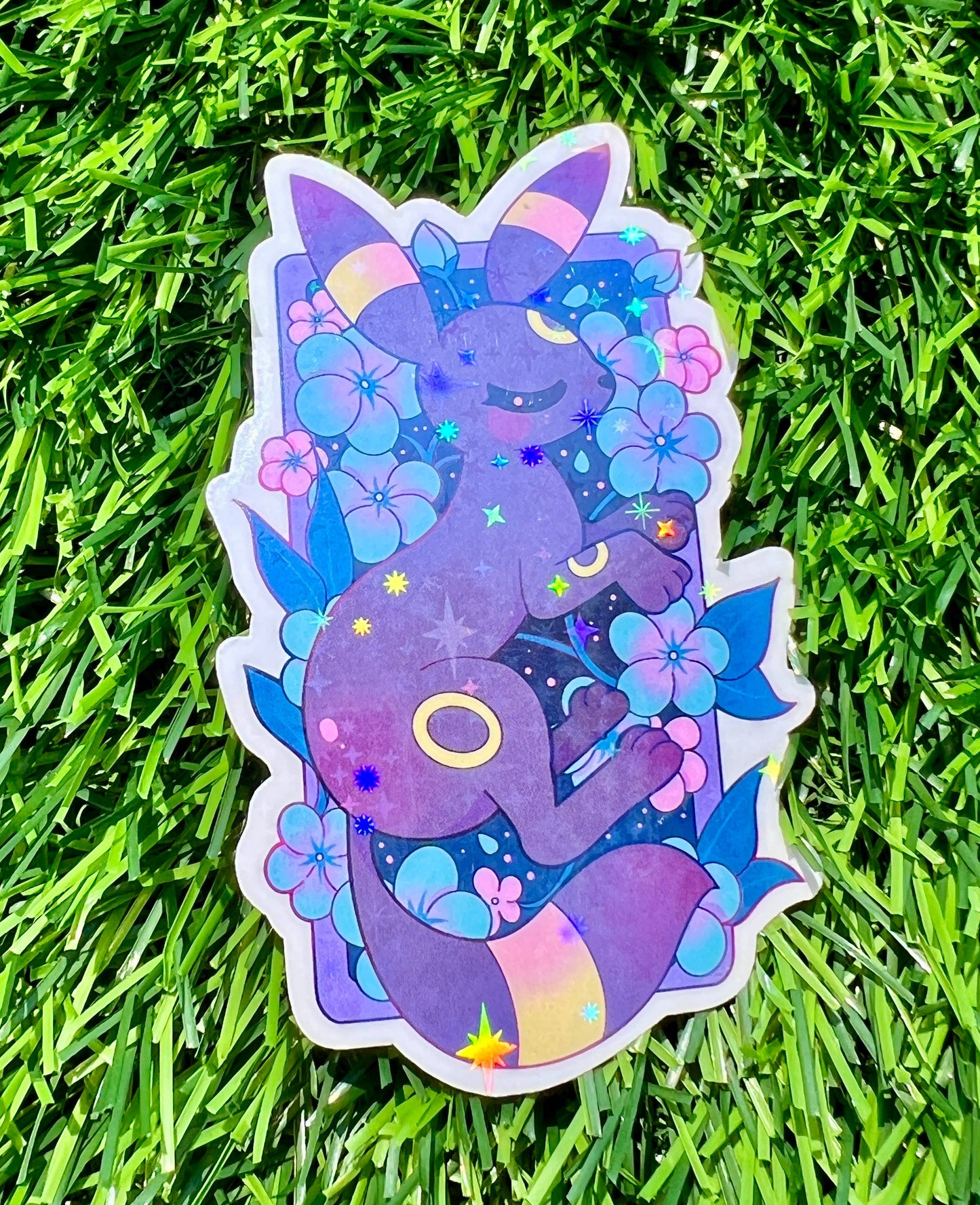 Evolution Flowers Sticker Dark