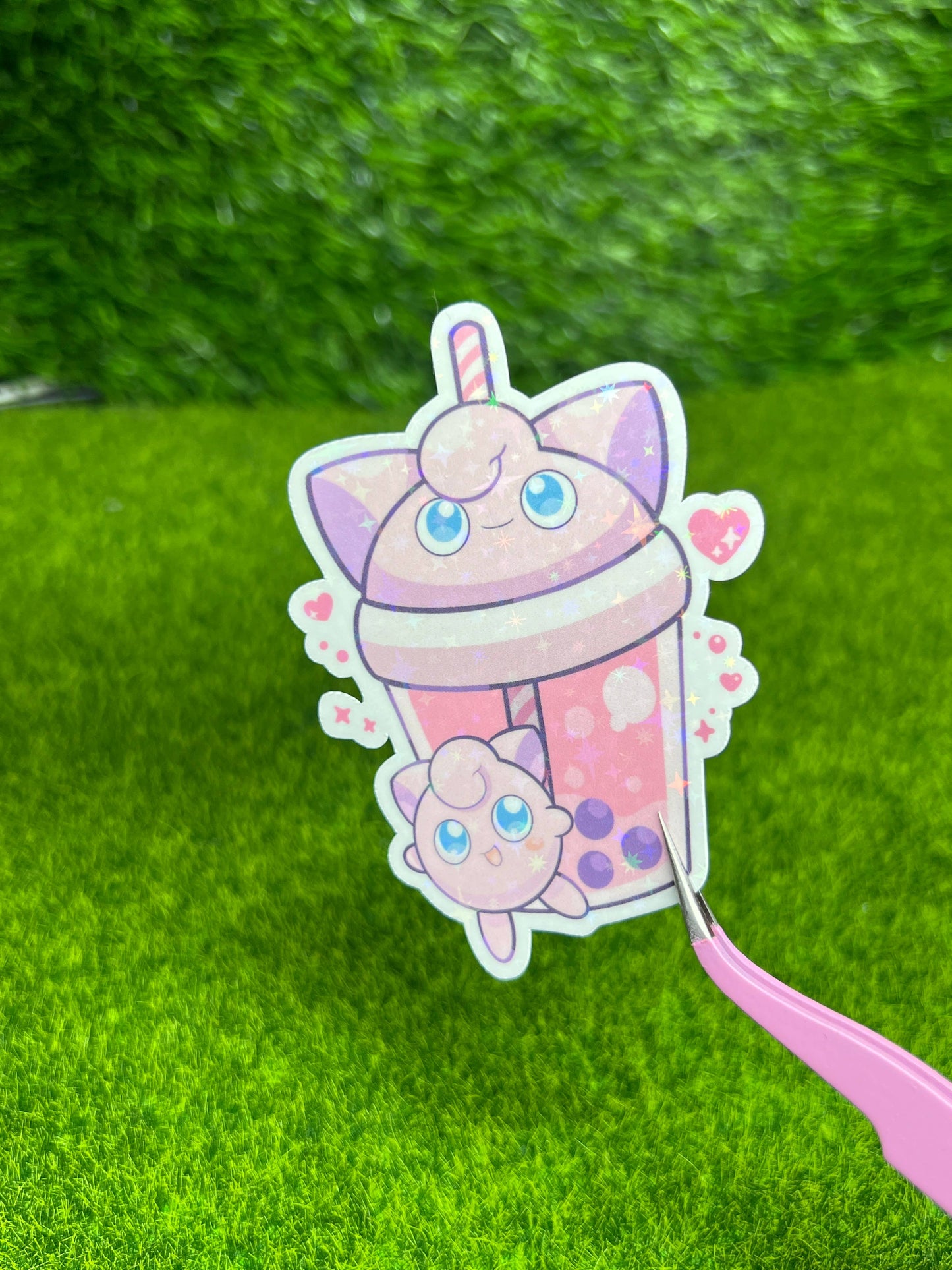 Boba Buddies Sticker Pink