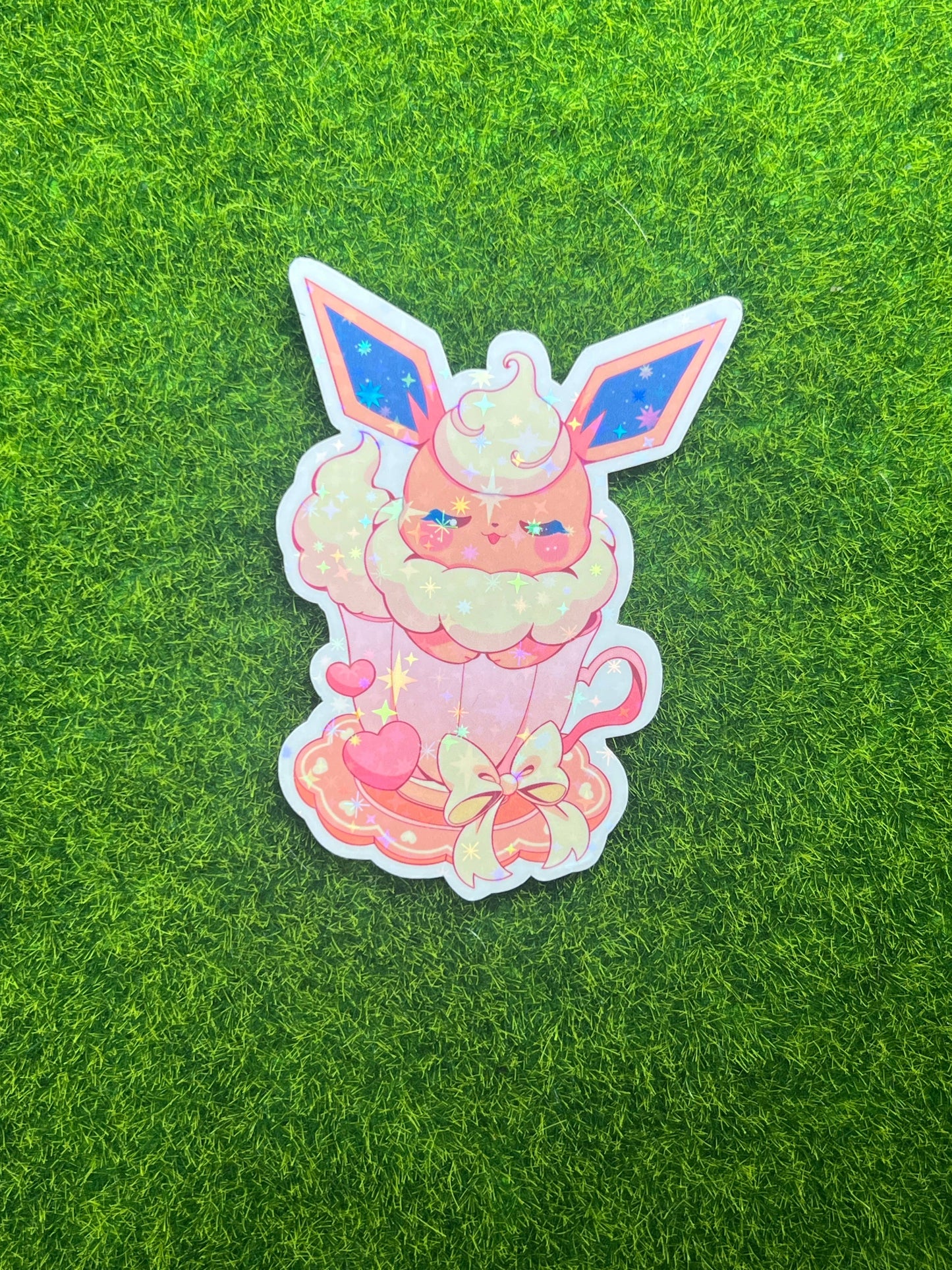 Teacup Sticker Fire