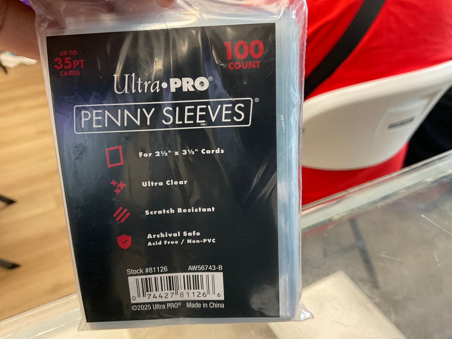 Penny sleeves